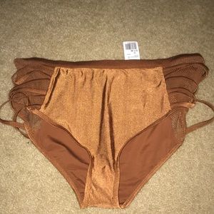 Forever 21 high waisted  swim bottoms